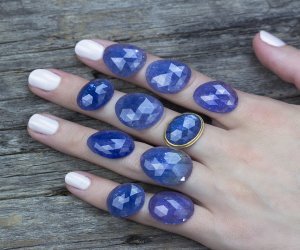 Tanzanite 18k Gold Statement Ring Tanzanite 18k Gold Statement Ring